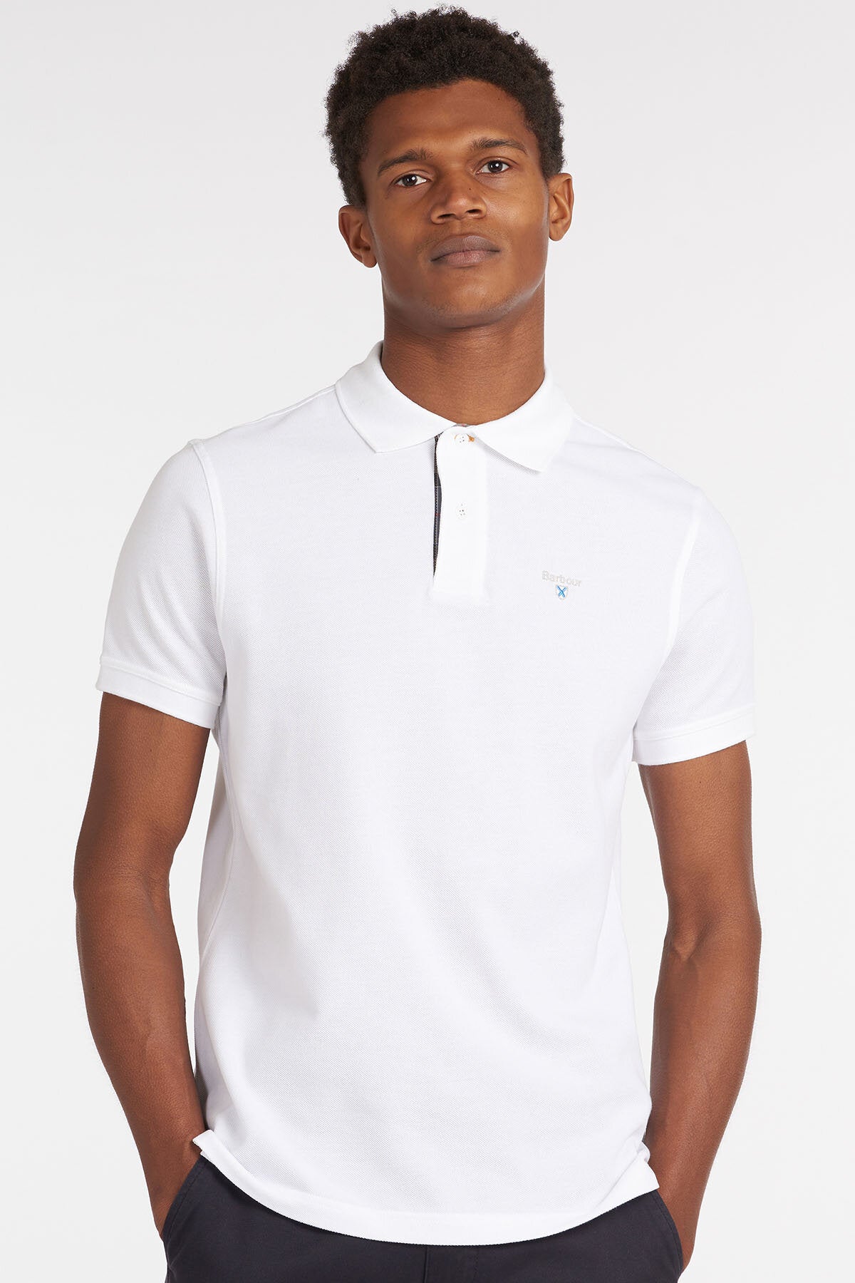 Polo Tartan Pique