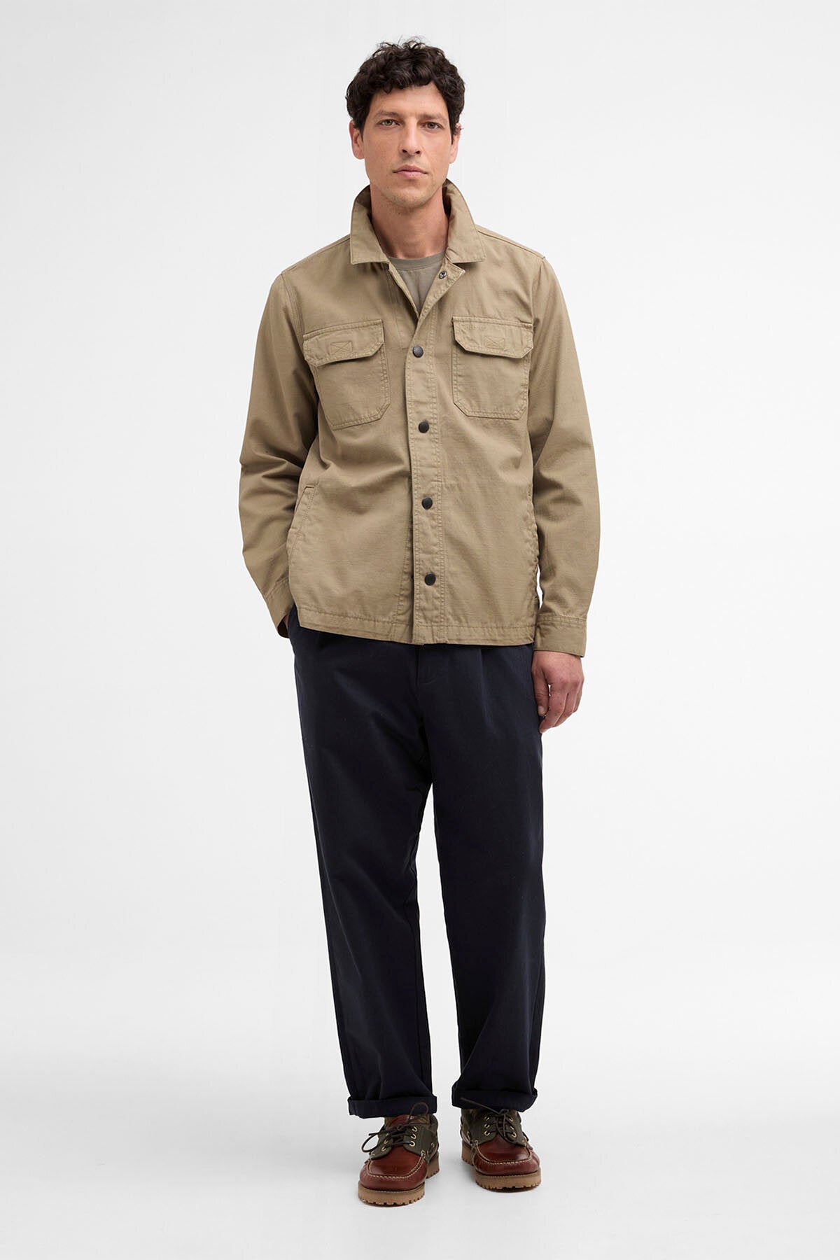 Barbour Draftmen Cotton Slub Overshirt