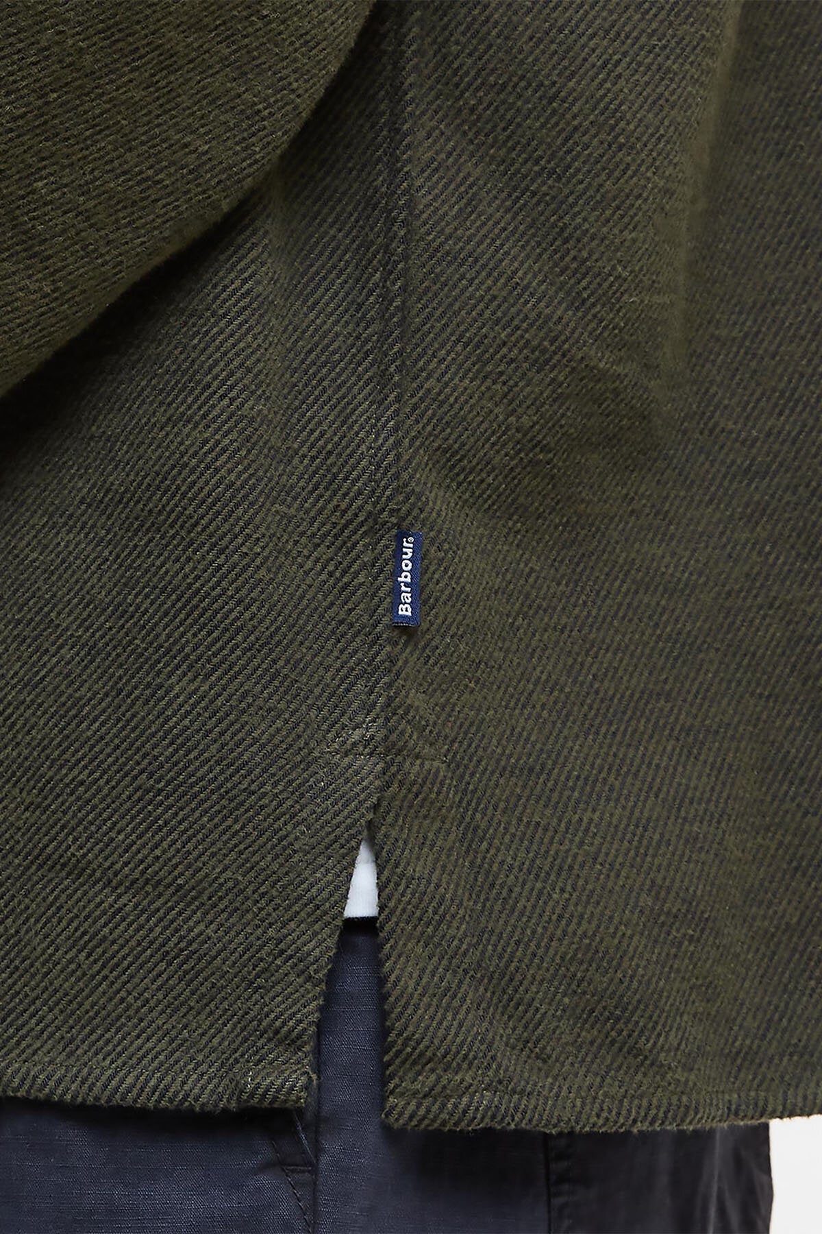 Barbour Baystone Relaxed Long-Sleeved Shirt
