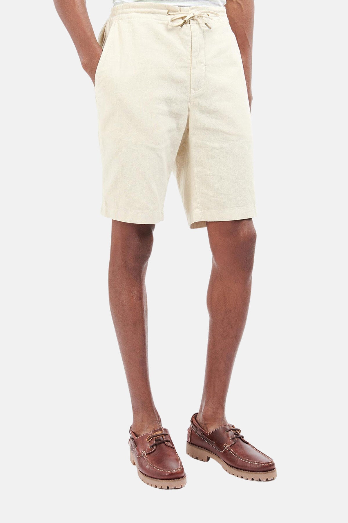 Linen Cotton Mix Shorts