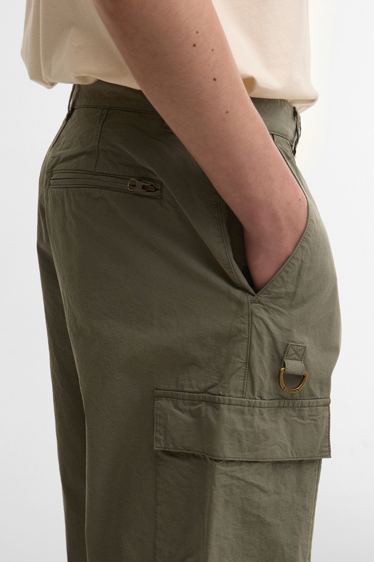 Barbour Spey Poplin Relaxed Trouser