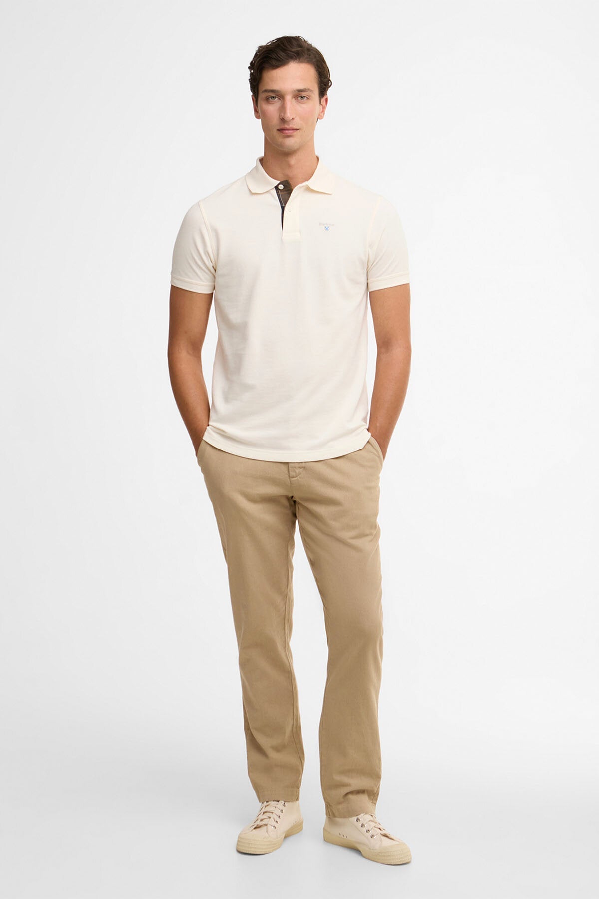 Barbour Cotton Linen Tailored Trouser