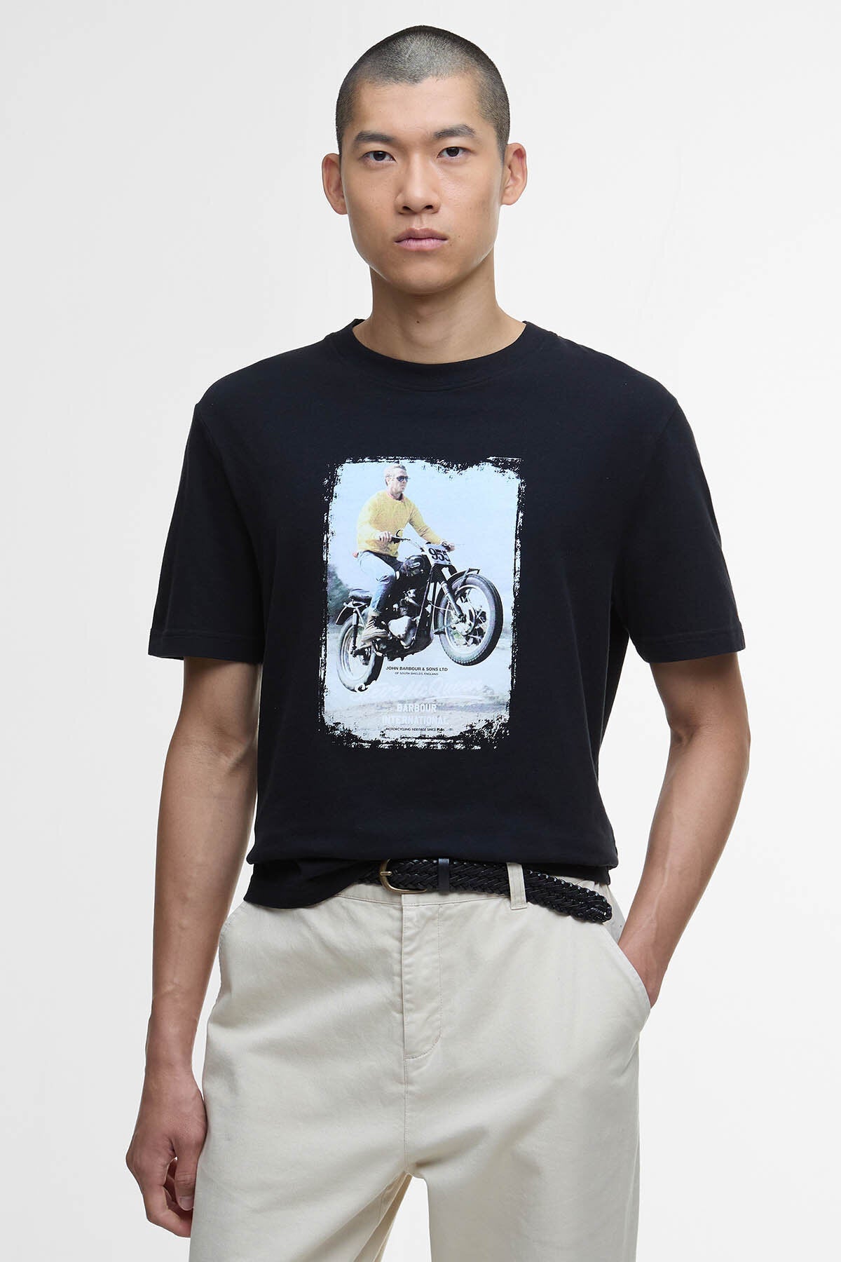 B.Intl Coster Steve McQueen Graphic T-Shirt