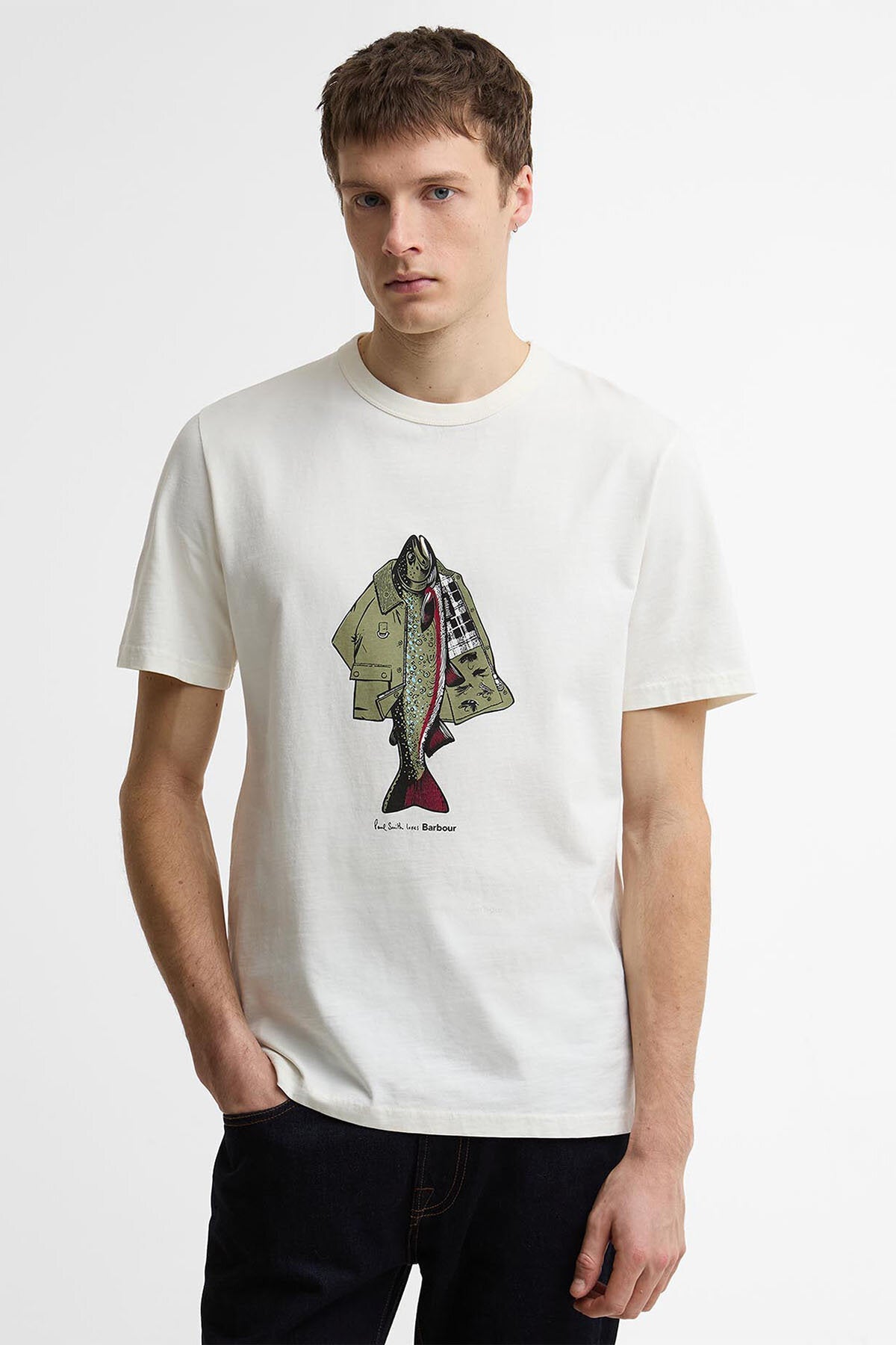 Paul Smith Loves Barbour Fishing Jacket T-Shirt