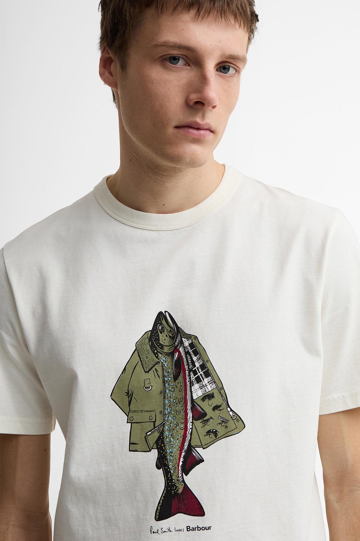 Paul Smith Loves Barbour Fishing Jacket T-Shirt