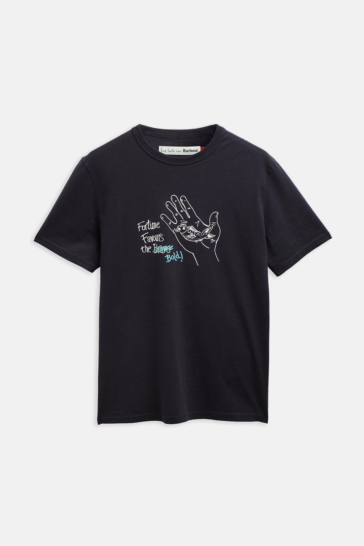 Paul Smith Loves Barbour Fortune Fish Graphic T-Shirt