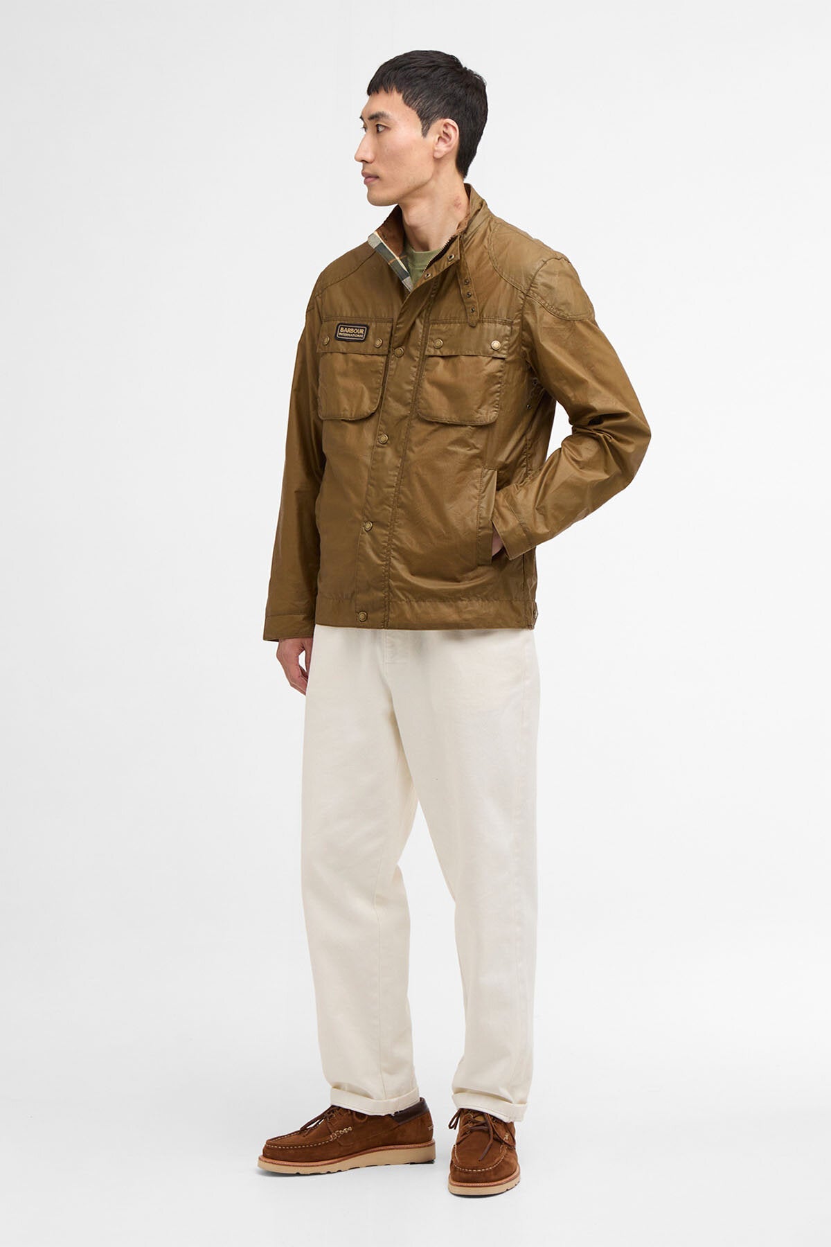 B.Intl Merton Waxed Jacket