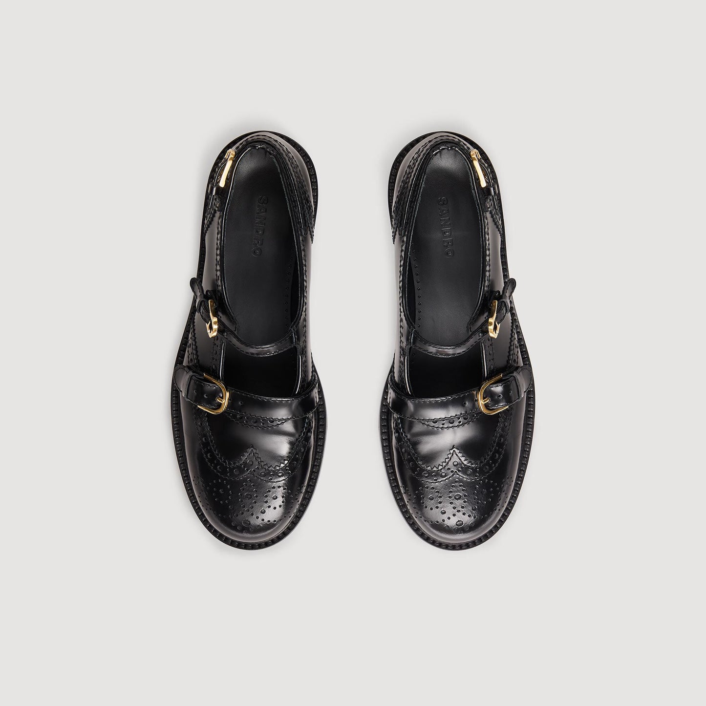 Multi-buckle open derbies