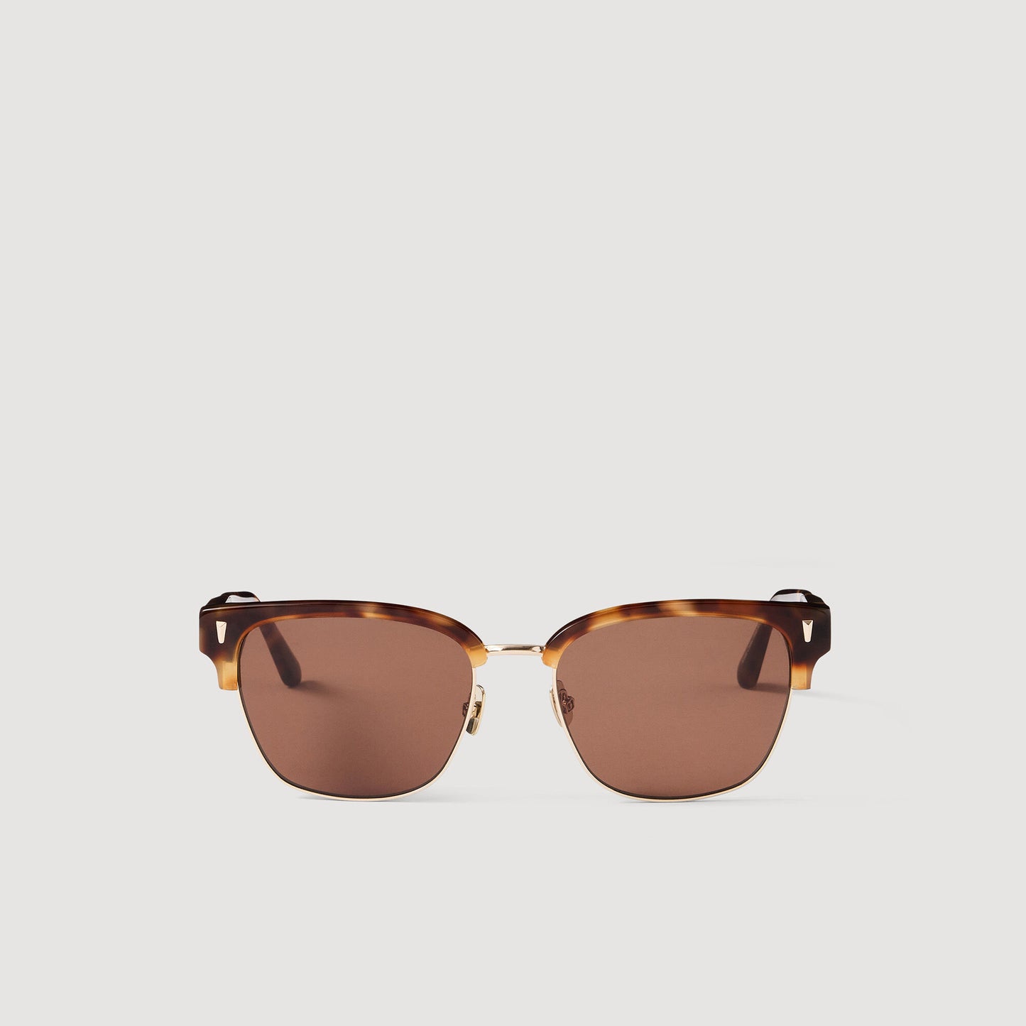 Acetate logo sunglasses
