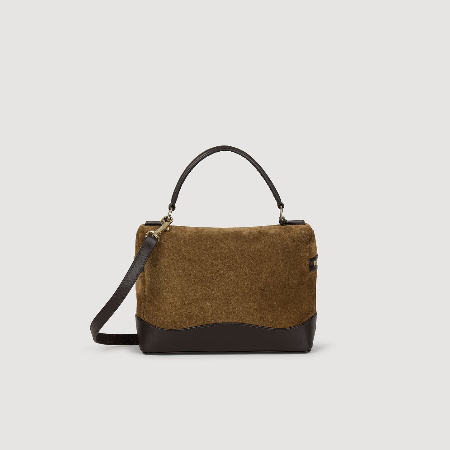 TANGOLINO leather and suede vanity