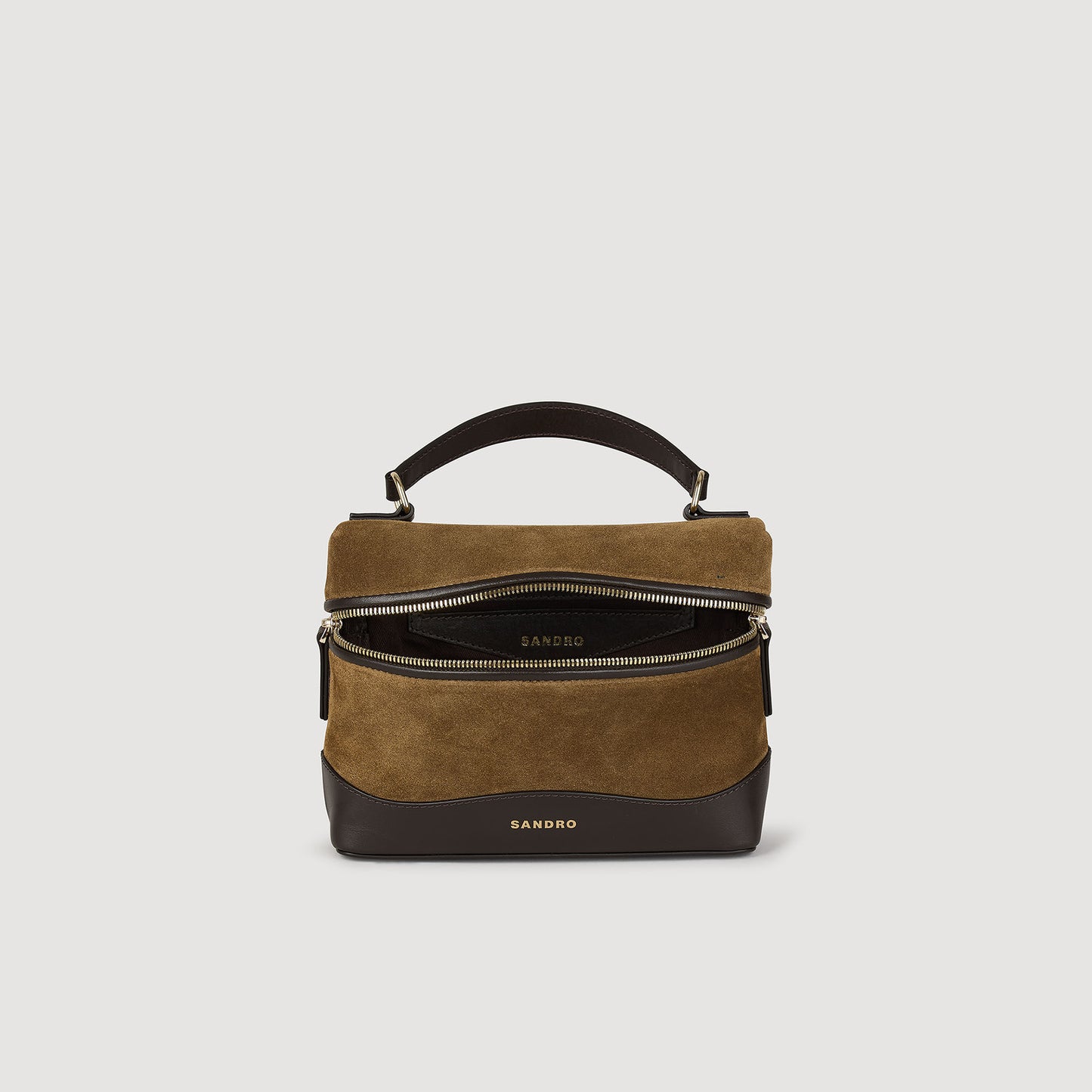 TANGOLINO leather and suede vanity