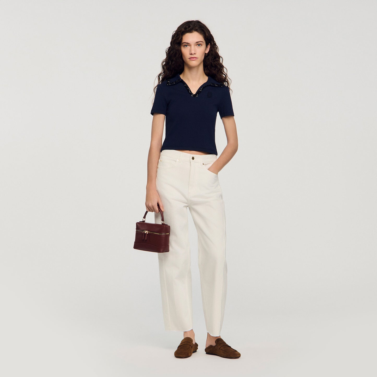 Tangolino plain leather bag