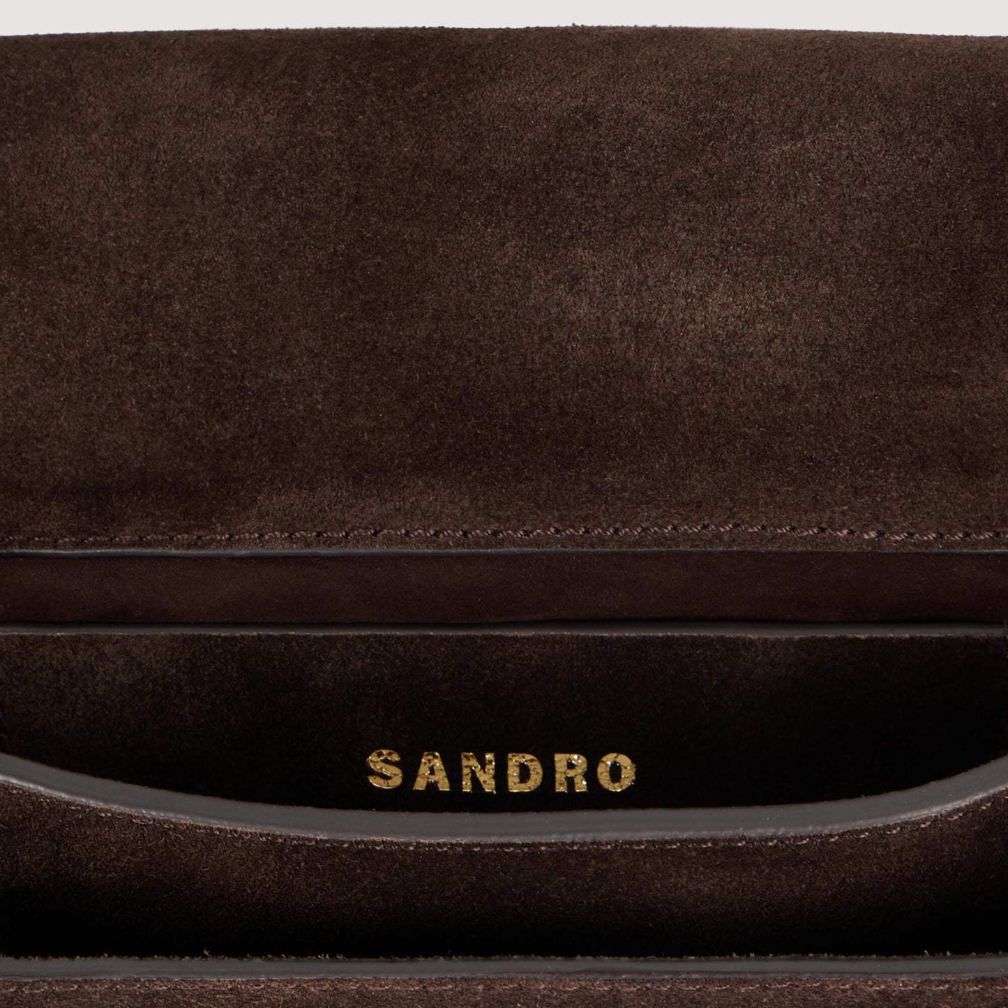 LE MAMBO JANYS studded suede bag