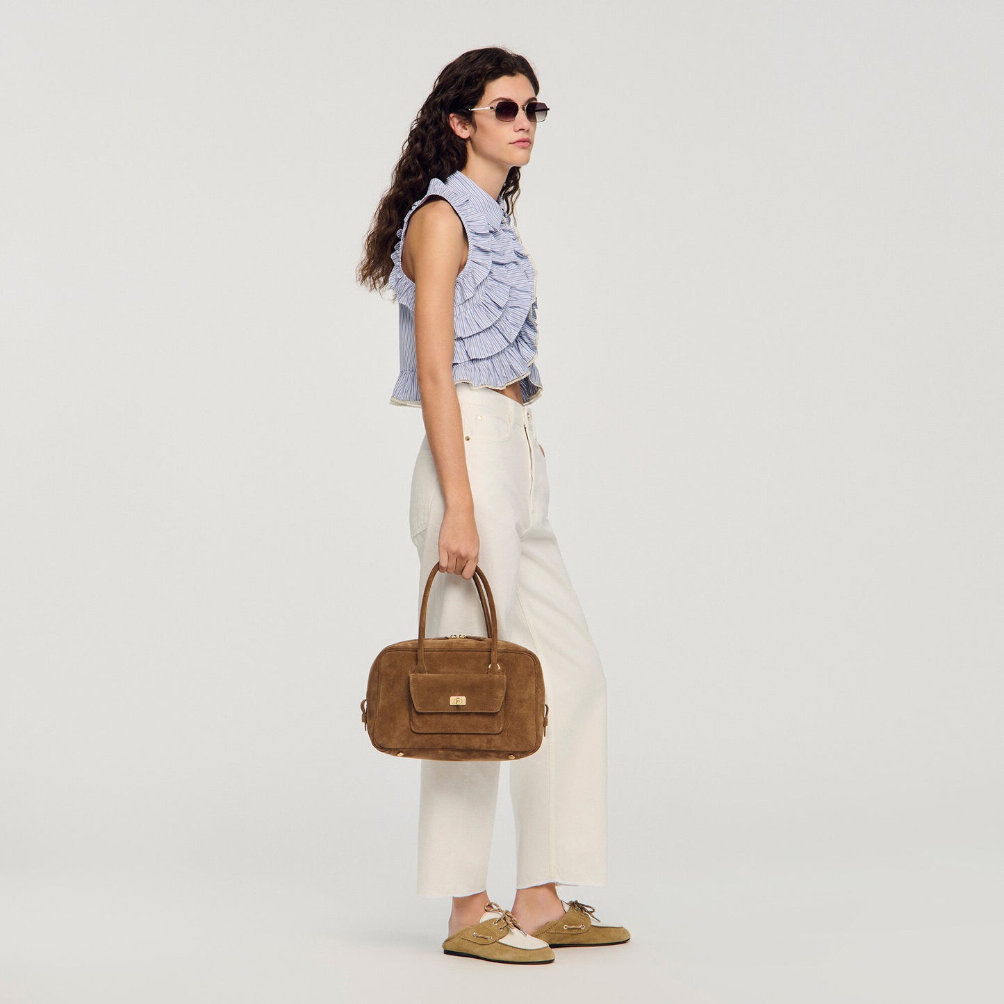Ezmeh suede bag