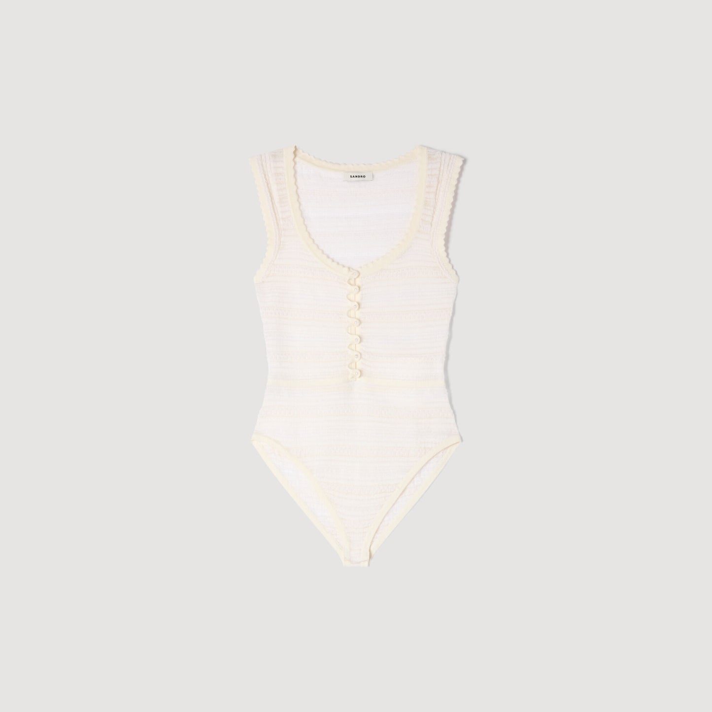 Knit bodysuit