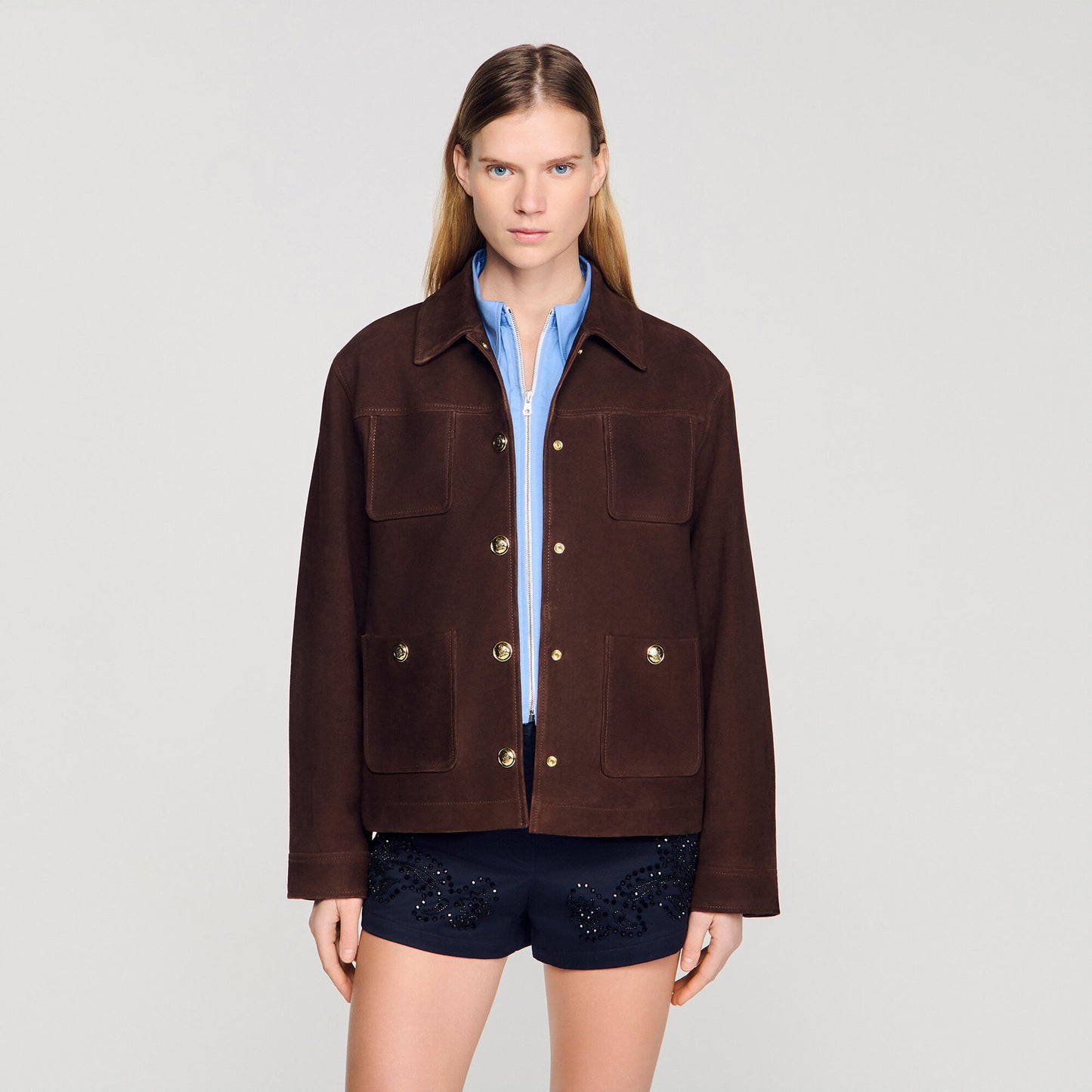 Suede jacket
