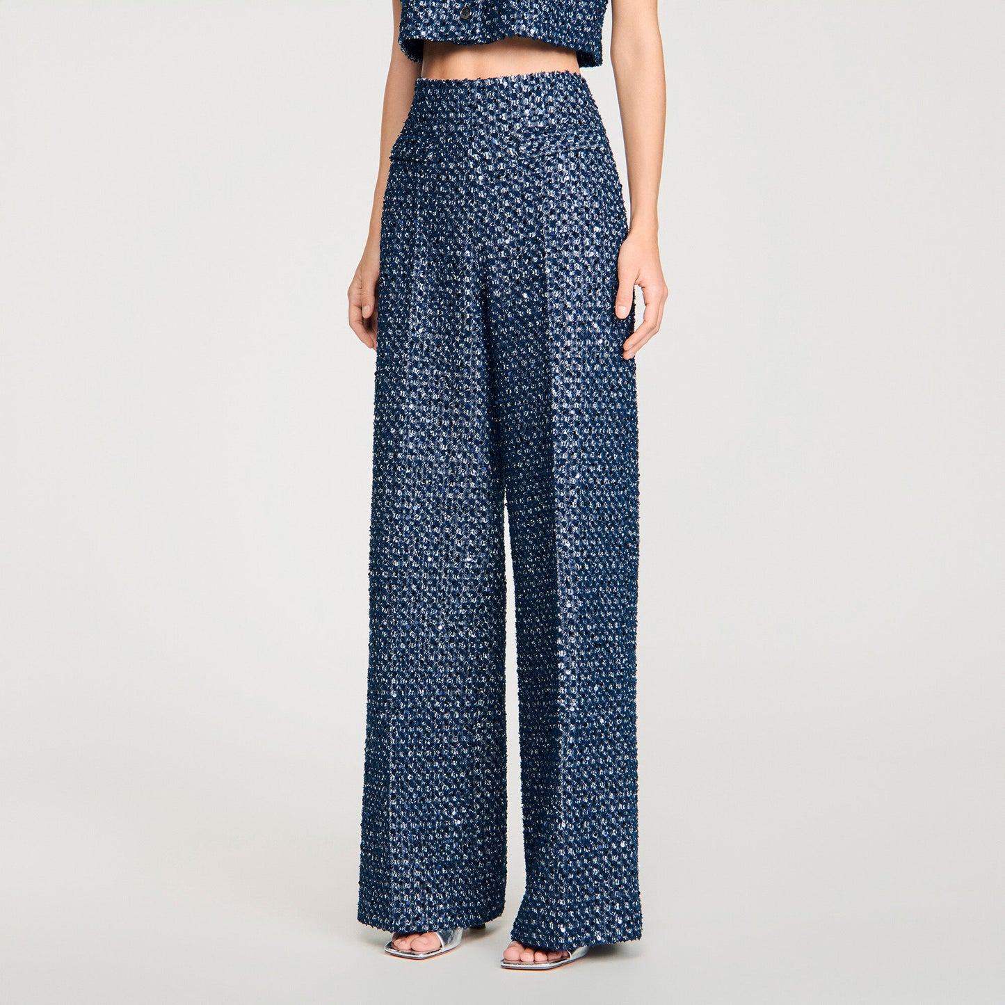 Sequin trousers