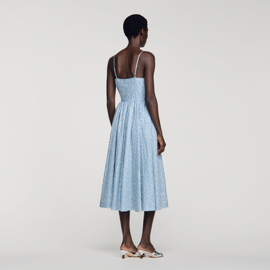 Sequined maxi dress