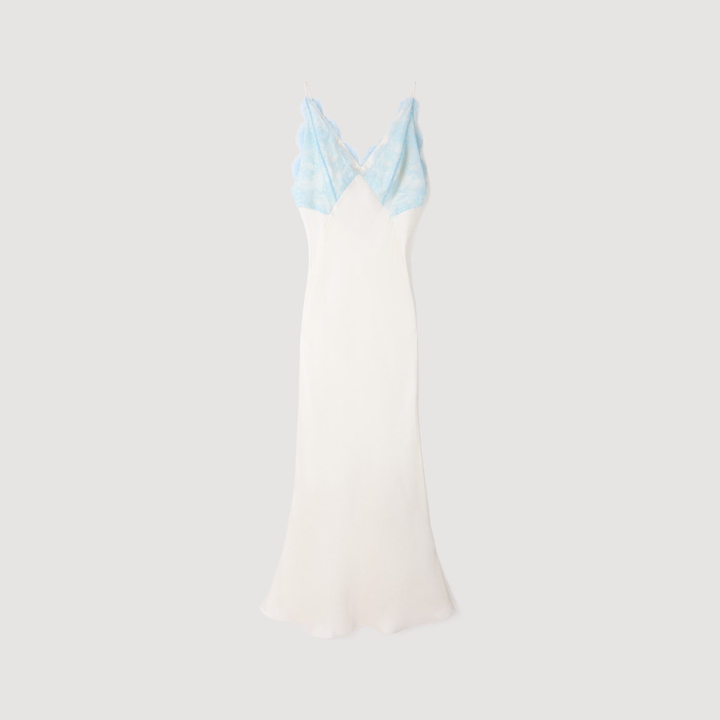 Lingerie-style maxi dress