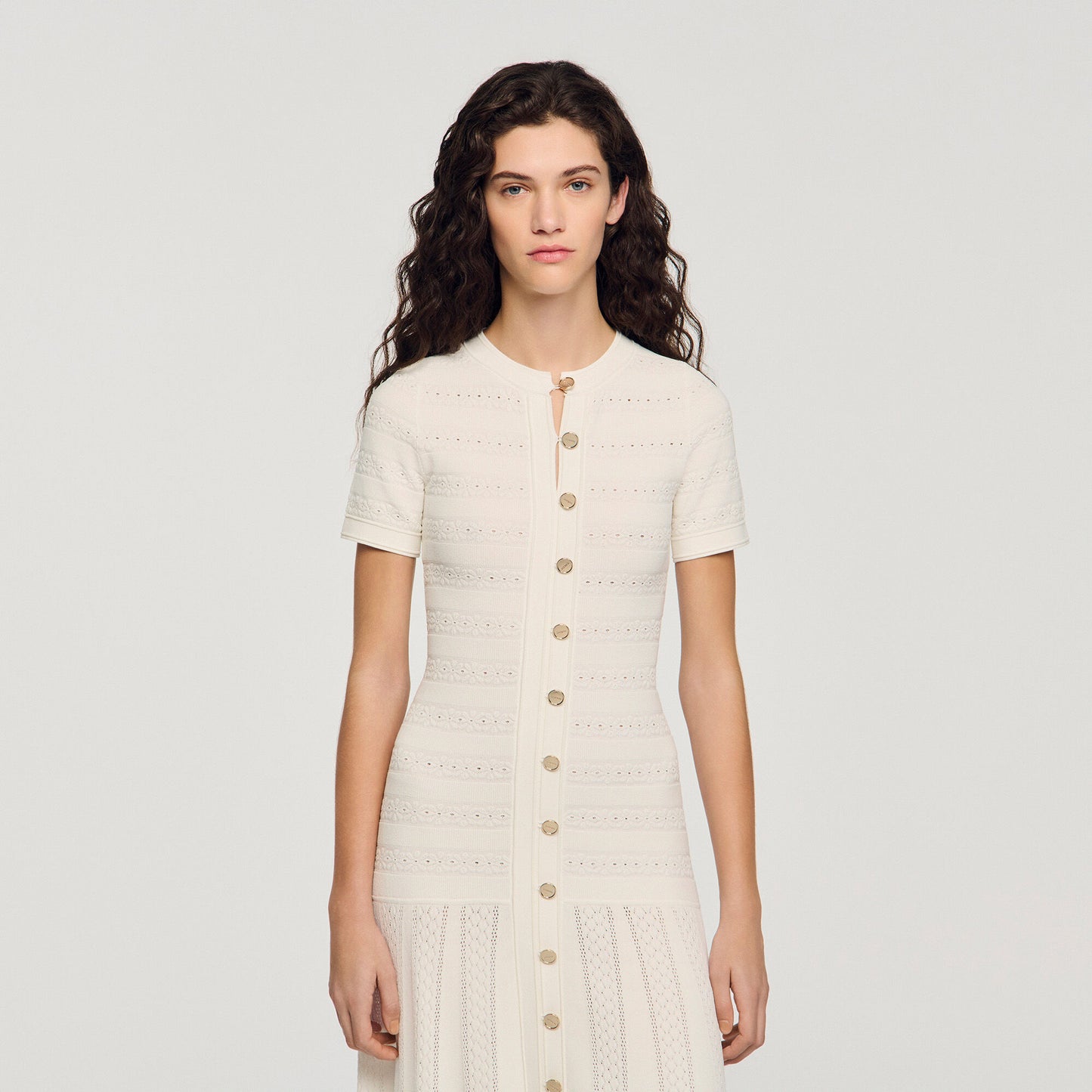 Knit maxi dress