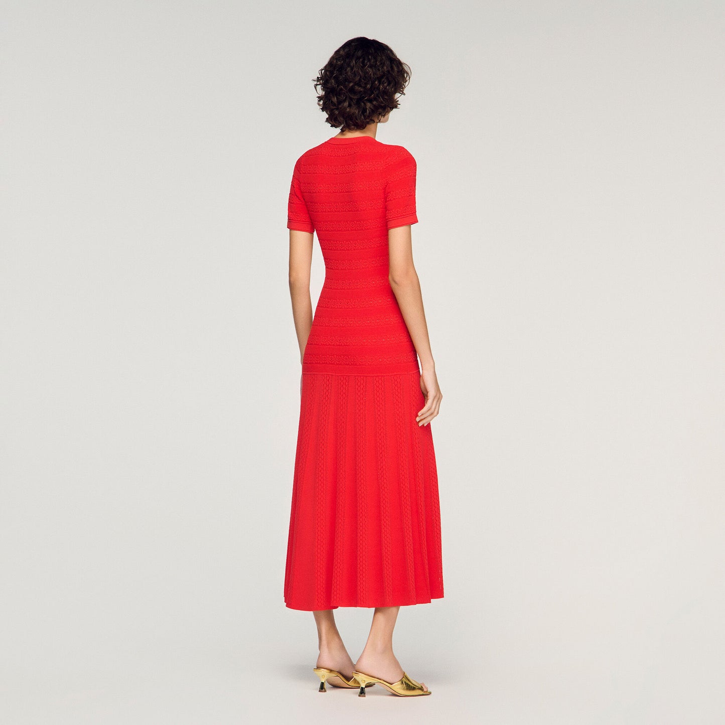 Knit maxi dress
