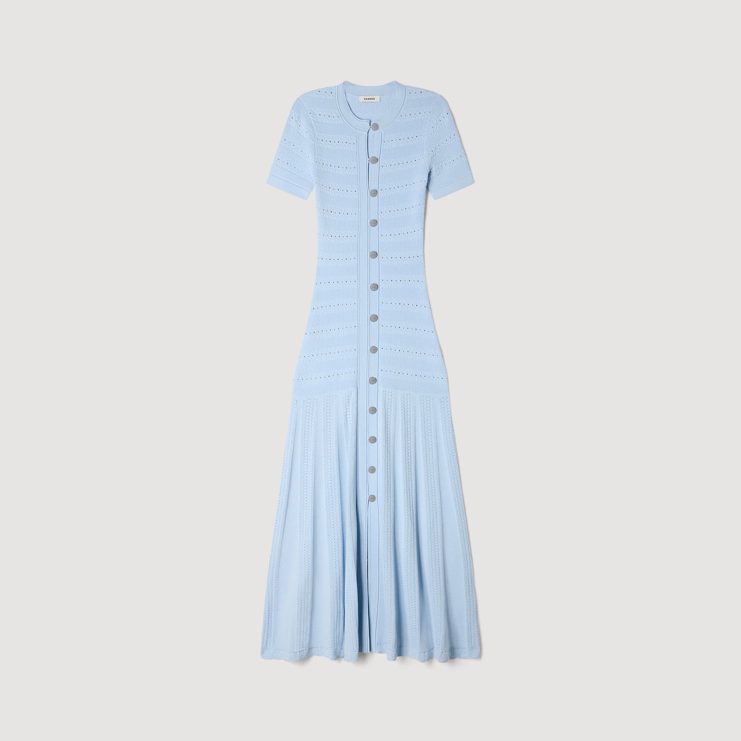 Knit maxi dress