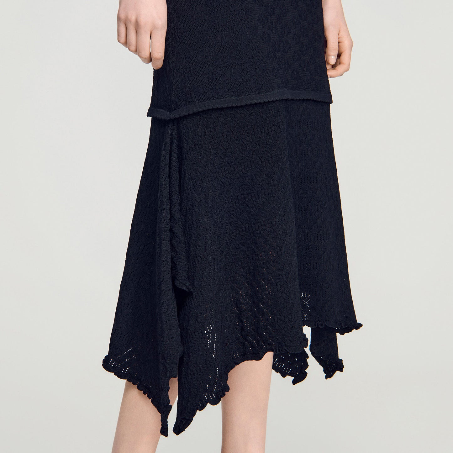Fancy pointelle dress