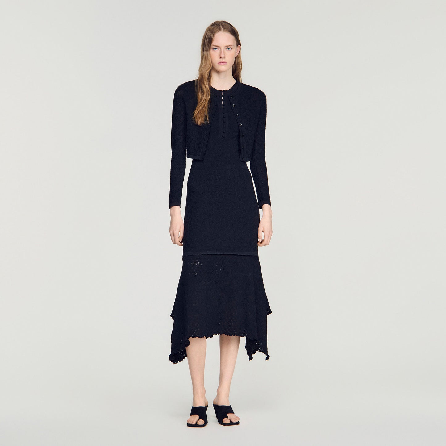 Fancy pointelle dress
