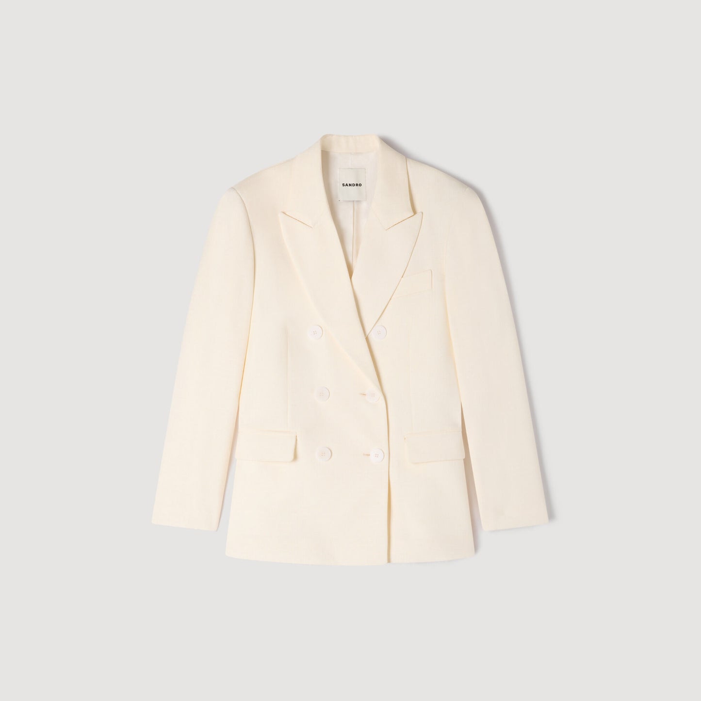Double-breasted suit jacket