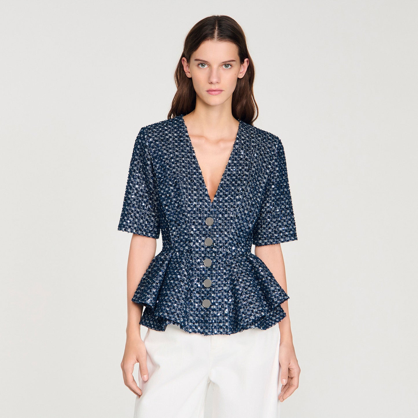 Sequinned jacket