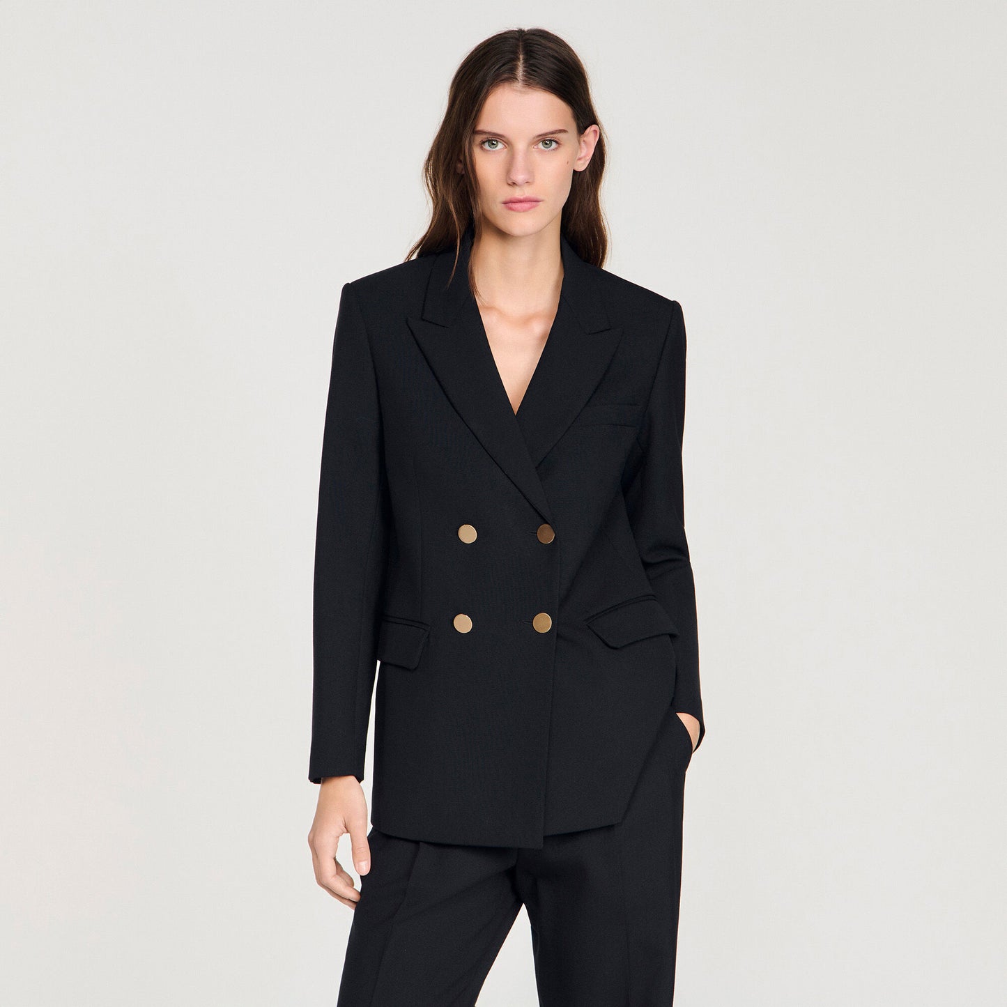 Wool suit jacket