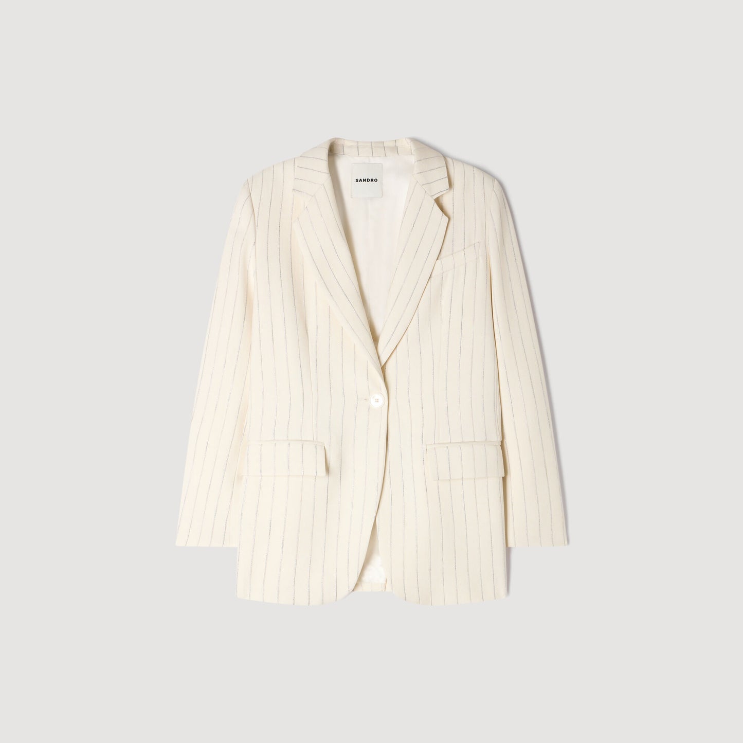 Striped tailored jacket