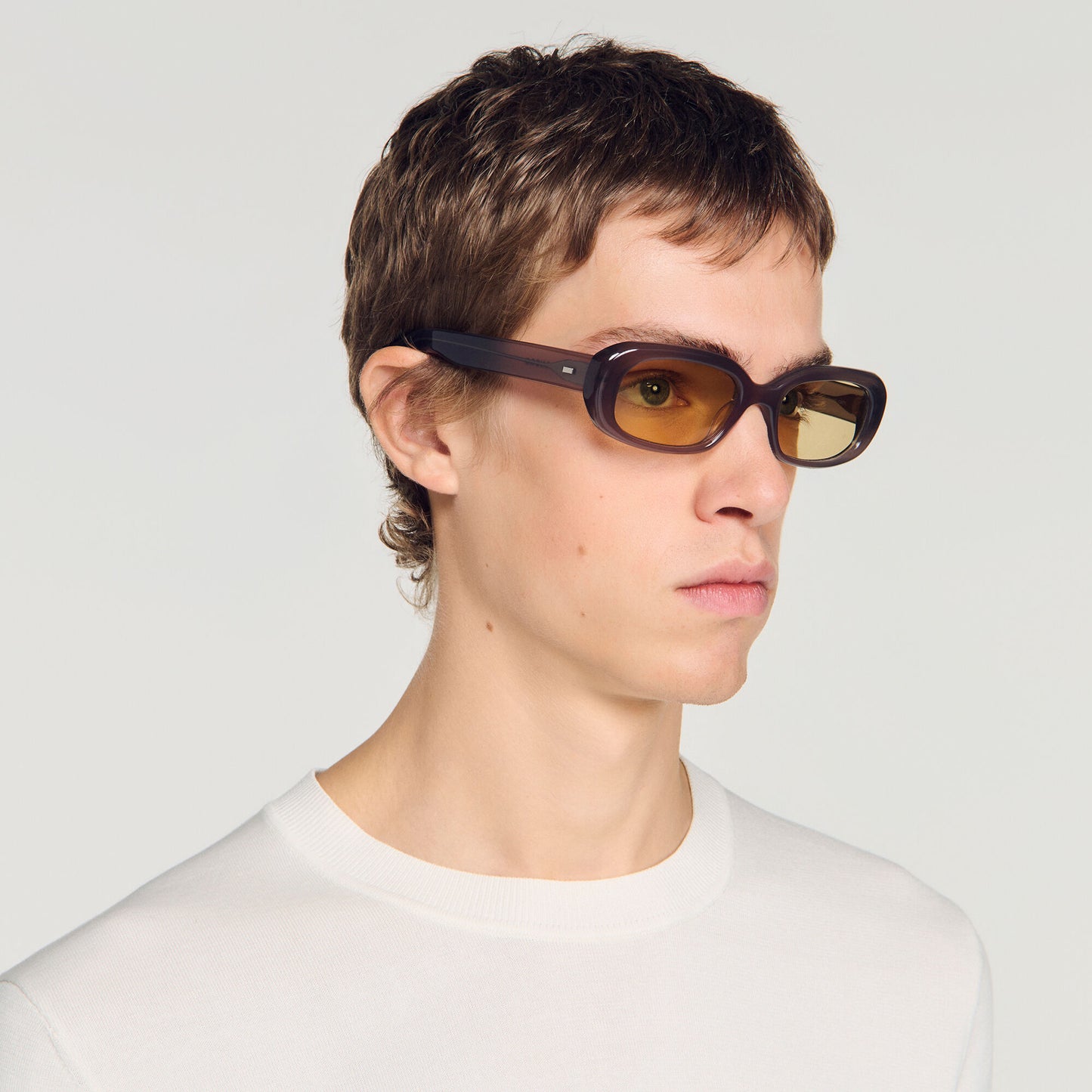 Rectangular sunglasses