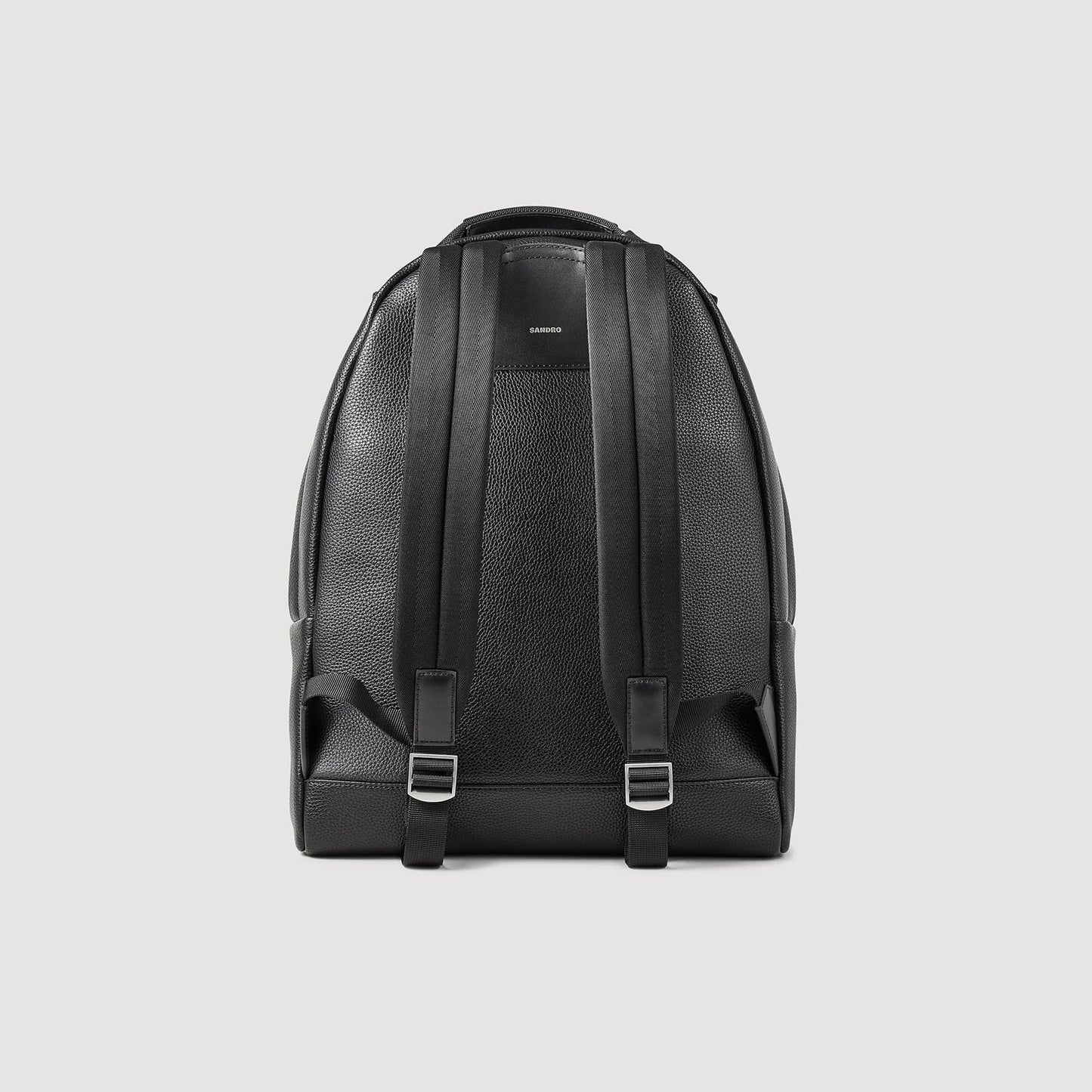 Coated canvas backpack