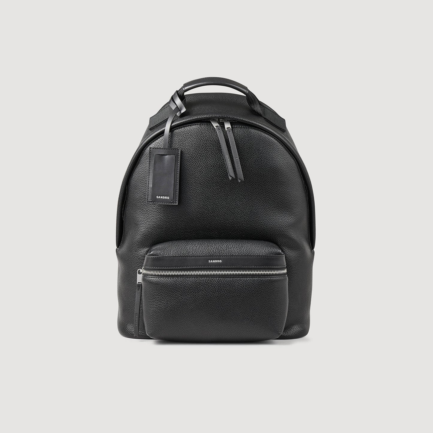 Coated canvas backpack