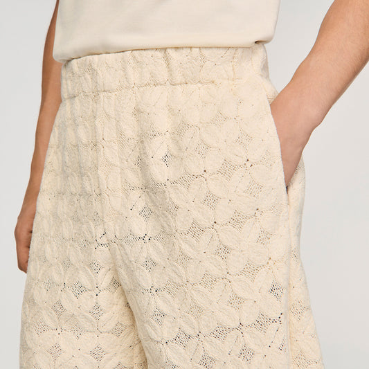 Broderie anglaise cotton shorts