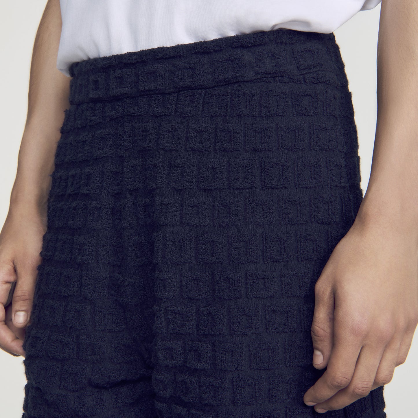 Terry cloth shorts