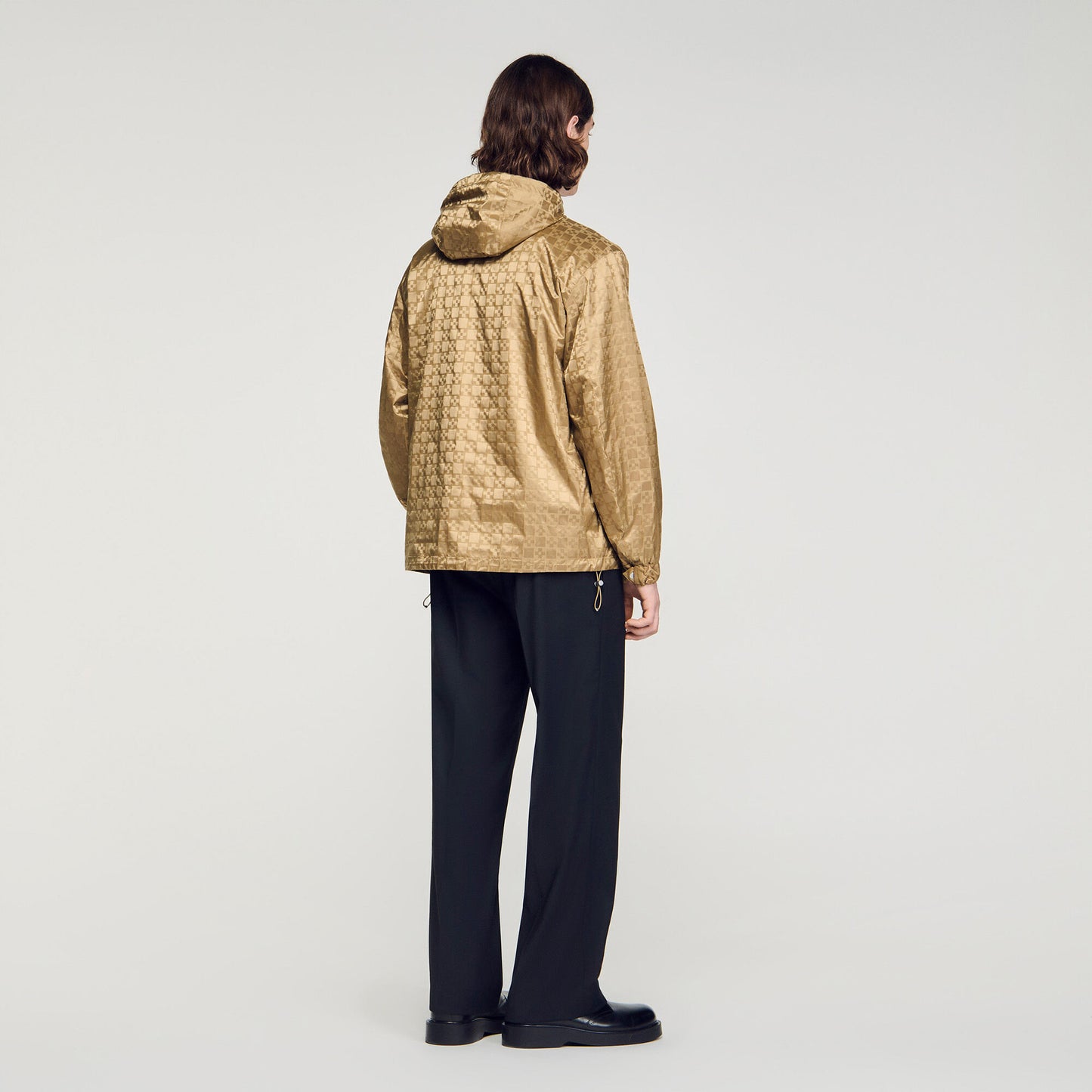 Square Cross nylon jacket