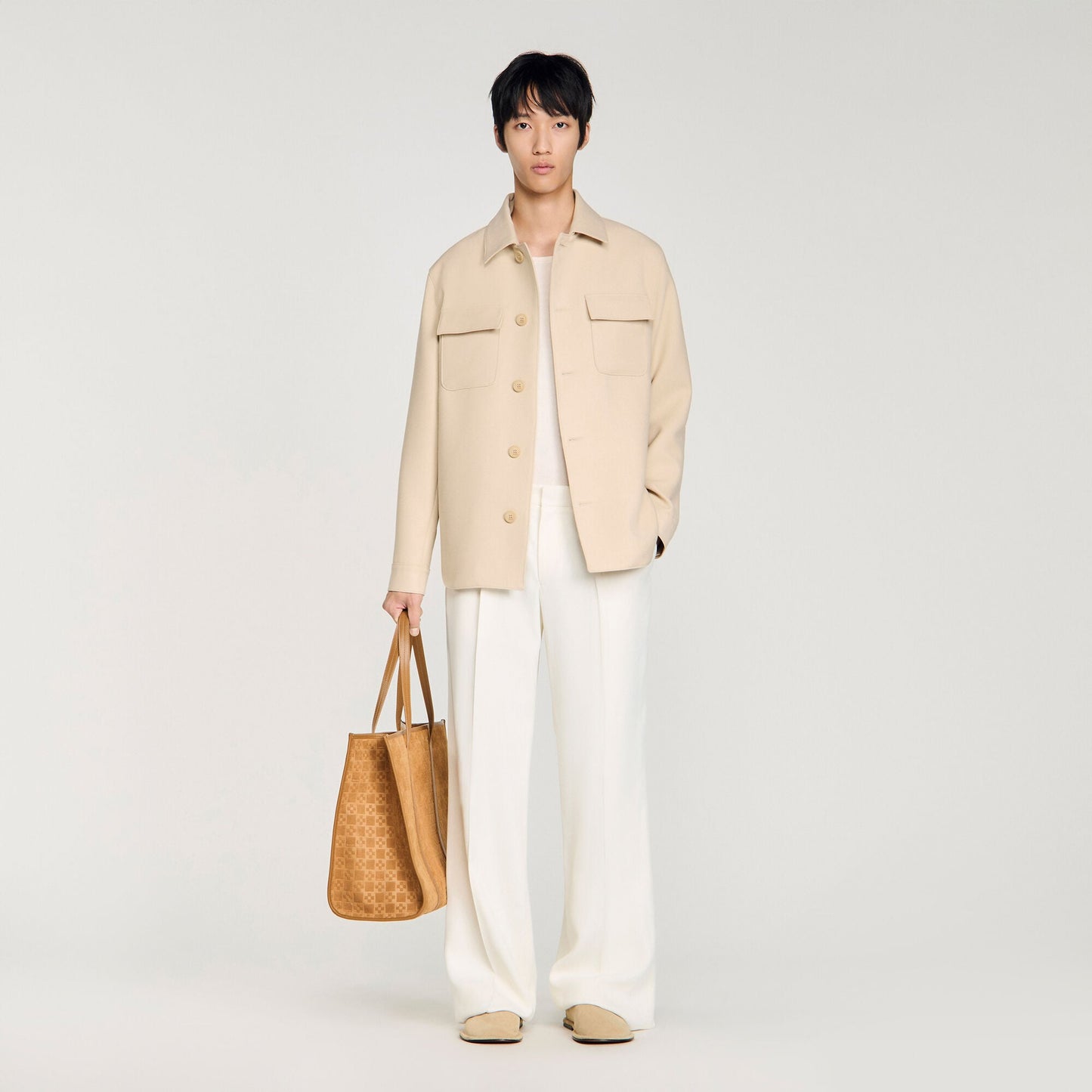 Buttoned overshirt