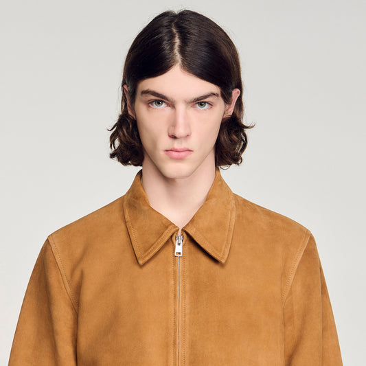 Goat leather jacket