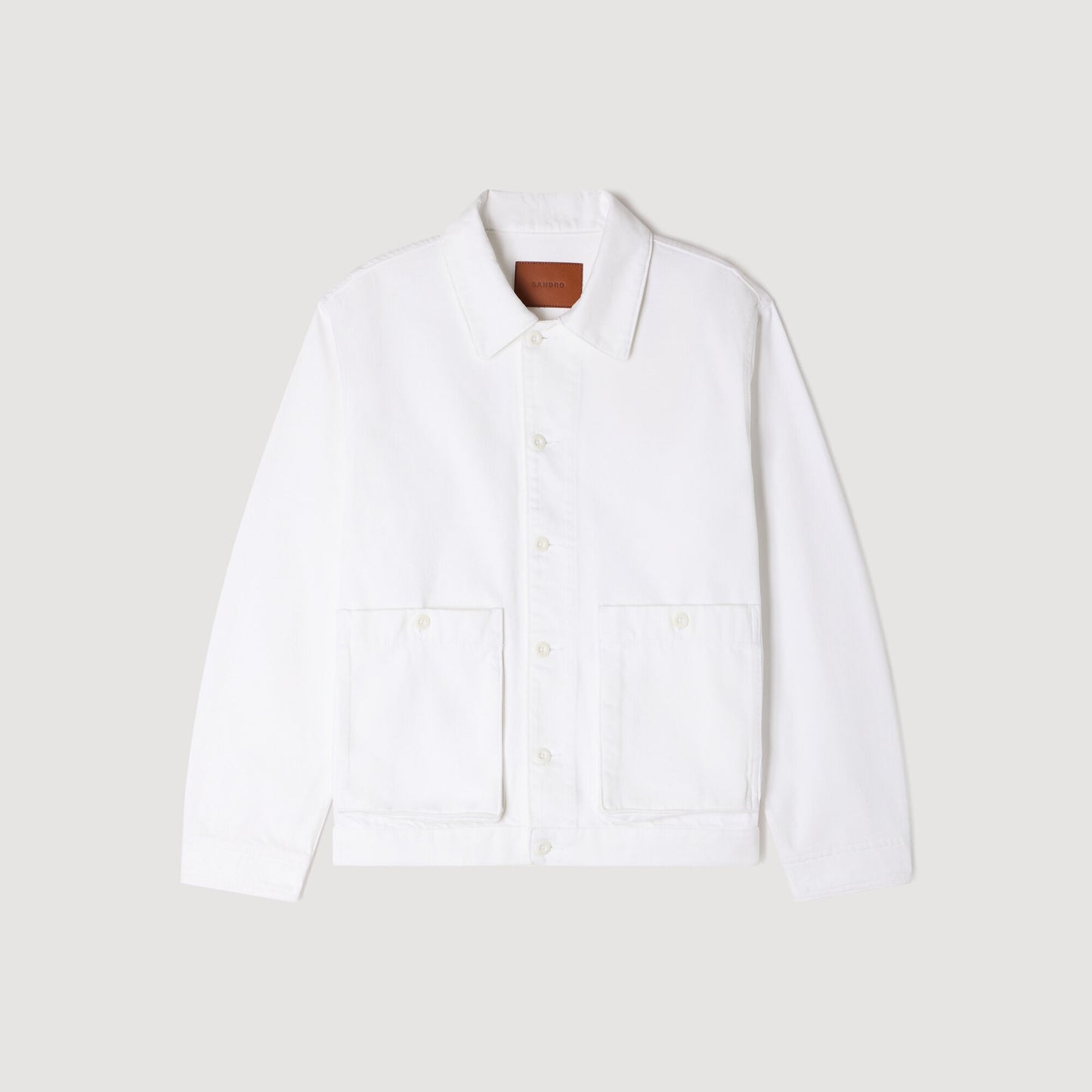 Denim worker jacket