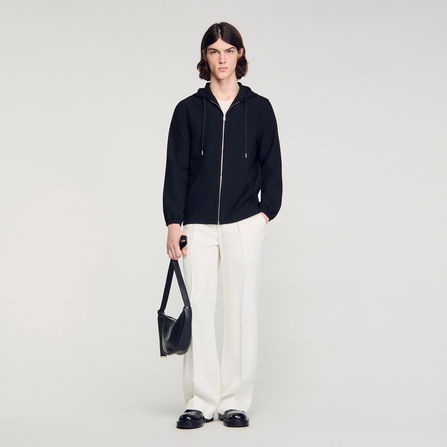 Hooded shirt