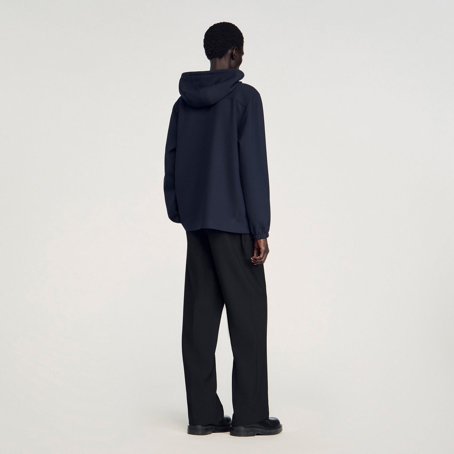 Hooded shirt