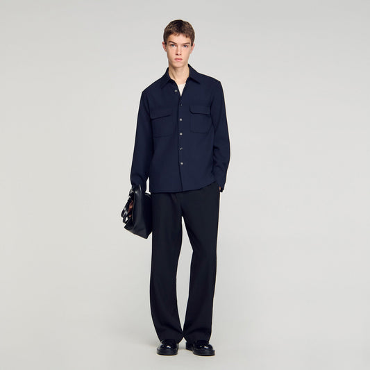 Patch pocket shirt