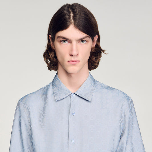 Square Cross loose-fit shirt