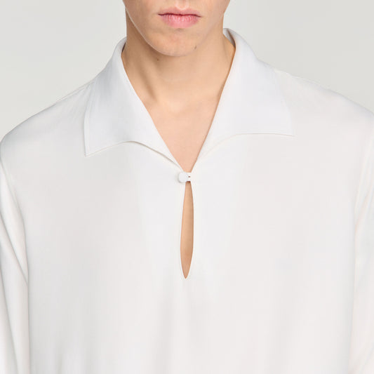 Tunic-effect shirt
