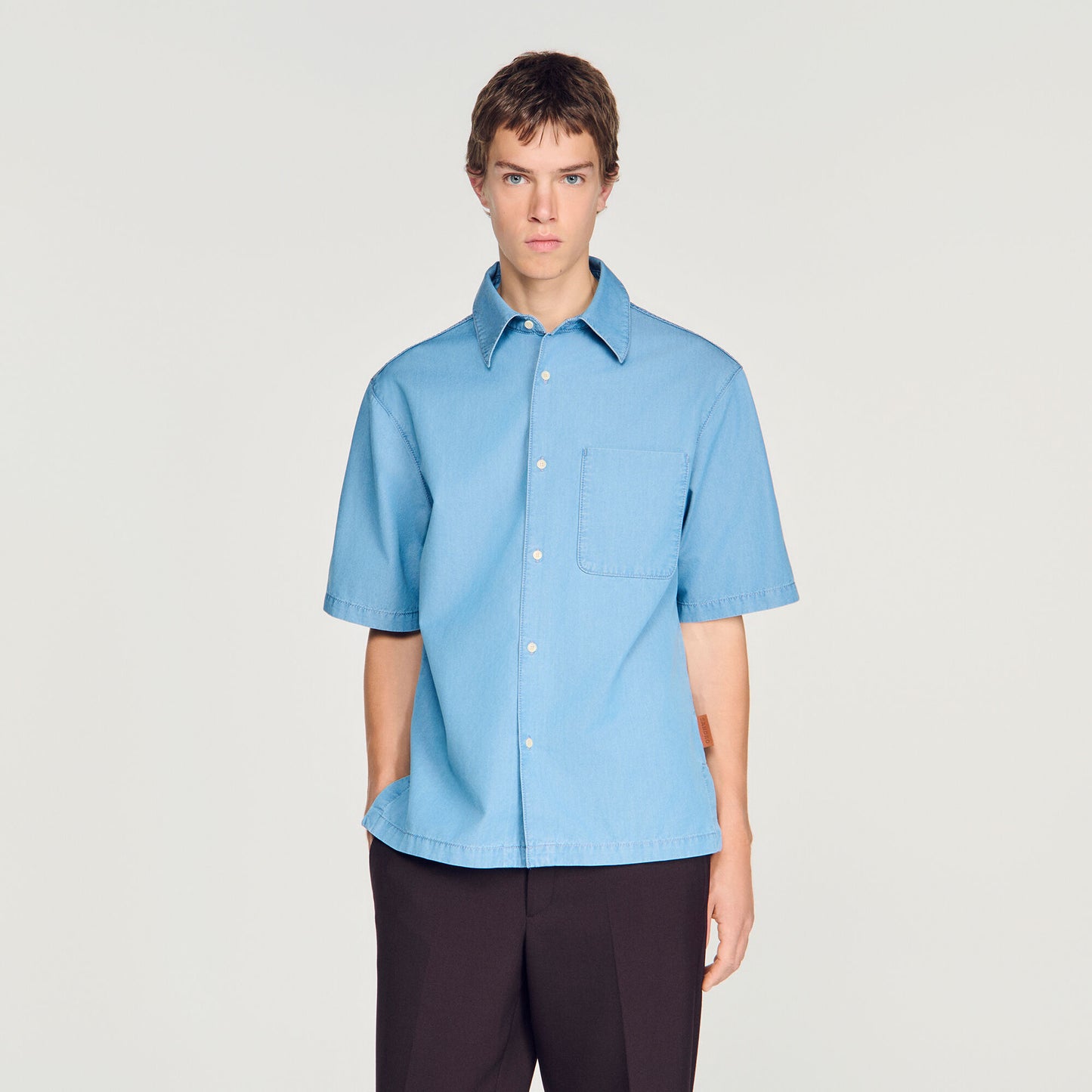 Loose-fit faded shirt