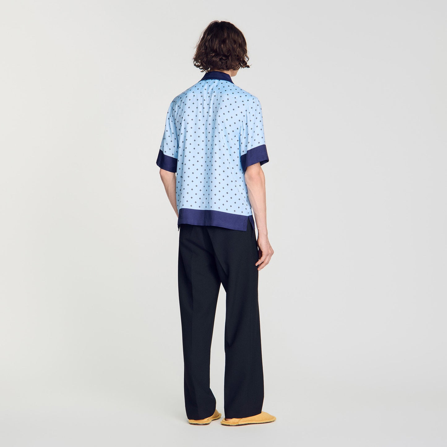 Micro cross motif shirt