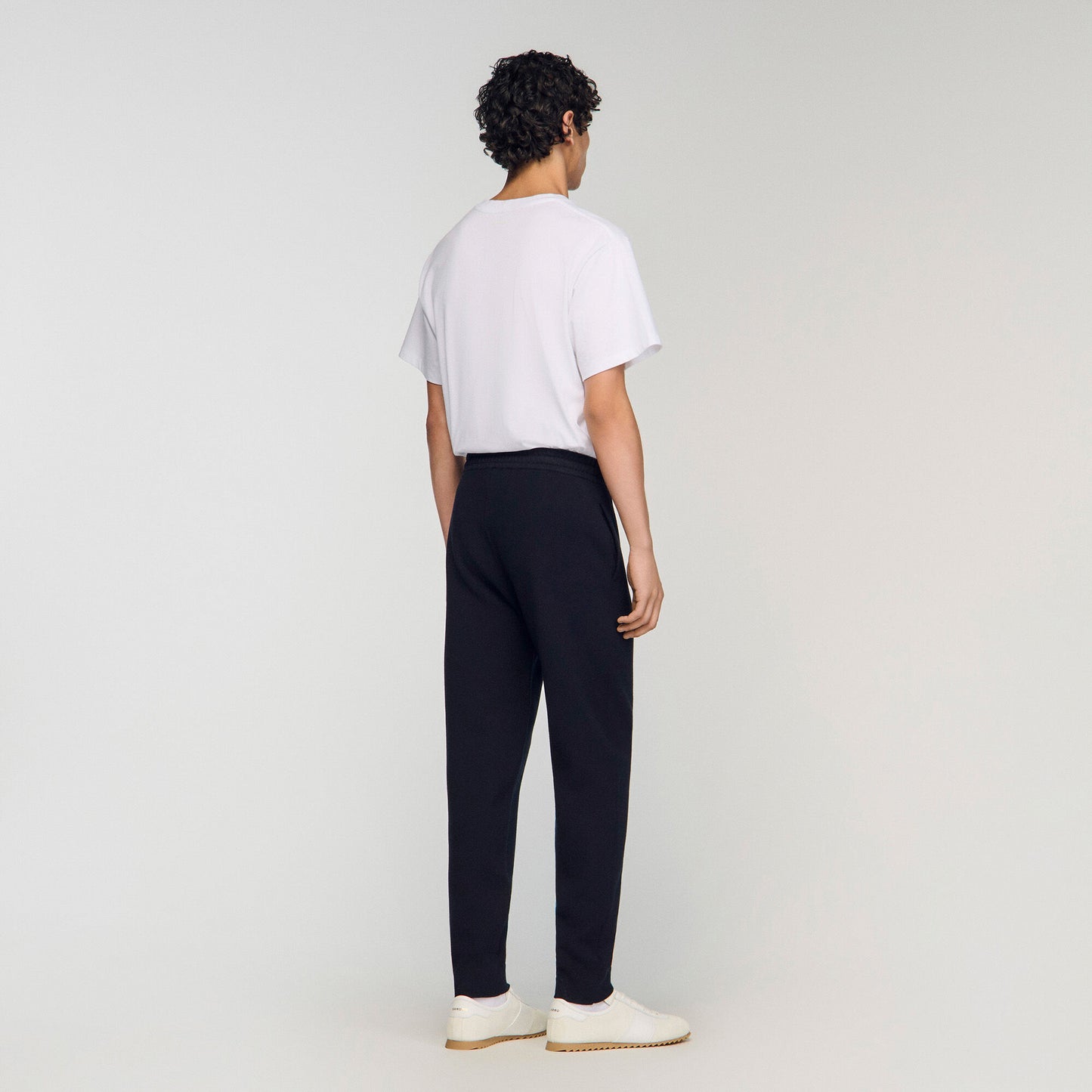 Knit jogging bottoms