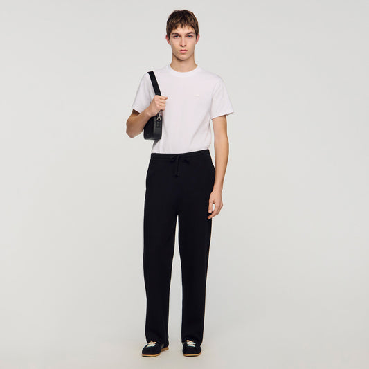 Knit jogging bottoms